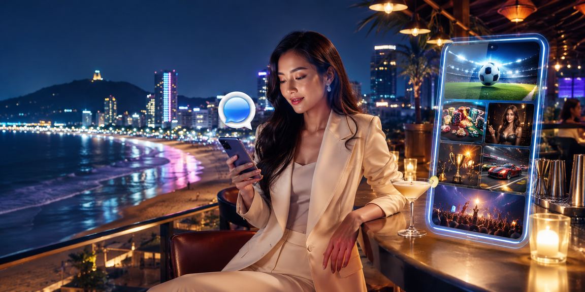 Người chơi tại Vũng Tàu xem các trận thể thao trực tuyến, cá cược và giải trí di động